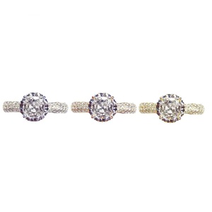 HongKong – Monture semi-encadrée classique en or blanc massif 18 carats avec diamant naturel solitaire de 0,74 carat, sertie à griffes, de qualité supérieure pour mariage - Product Image 4