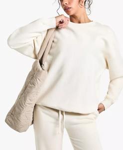 Sudadera Deportiva Estilo Universitario Americano para Mujer al por Mayor, Tejido Suave y Transpirable con Estampado Atrevido, Camiseta de Otoño Invierno sin Capucha - Product Image 6