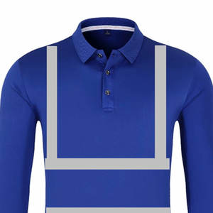 Polo de travail haute visibilité pour hommes, uniforme de sécurité haute visibilité sur mesure pour une visibilité et une protection accrues - Product Image 5