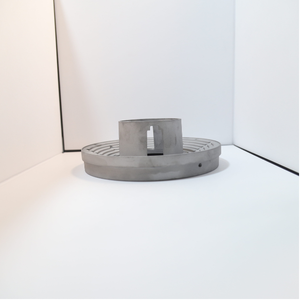 Aletas de enfriamiento para motor eléctrico o equipo industrial Base redonda Servicios de fundición a presión de aluminio - Product Image 3