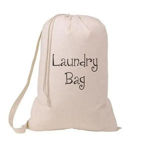 Sac à linge personnalisé en coton délicat de haute qualité 10 sacs de rangement rectangulaires pour vêtements PC panier de qualité supérieure - Product Image 5