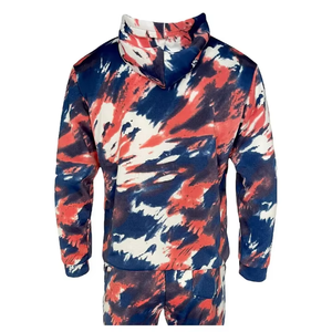Men's Autumn <b>Hoodies</b> 250grams <b>65</b>% <b>Polyester</b> 35% Cotton <b>Sublimation</b> Transfer Print with Pocket and Drawstring - Product Image 5