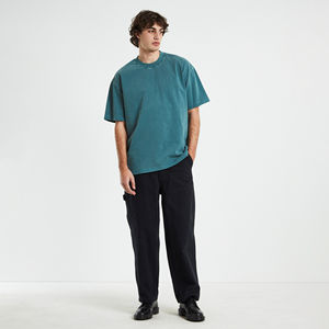 เสื้อยืดแขนสั้นสำหรับผู้ชายไซส์ใหญ่พิเศษระบายอากาศได้ดี - Product Image 3