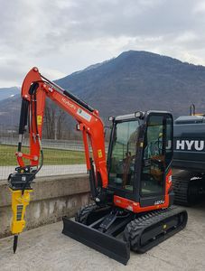 ใหม่ Kubota รถตักดิน U27-4ตีนตะขาบแบบด้านหน้าโหลดเดอร์กุญแจกระบอกไฮดรอลิก Huade ปั๊มลูกปืนเครื่องยนต์หลักของเครื่องยนต์ - Product Image 2