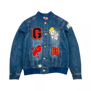 Wholesale High Quality <b>Mens</b> Cotton jeans <b>Jacket</b> custom <b>Mens</b> <b>denim</b> <b>Jacket</b> - Product Image 3