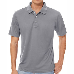 Design logo Polyester Sportswear Chemises extensibles dans les quatre sens Chemises évacuant l'humidité Polo de sport pour hommes Polos à séchage rapide - Product Image 5