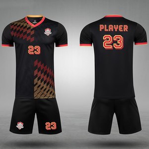 ชุดเสื้อฟุตบอลสำหรับผู้ใหญ่ชุดเสื้อเจอร์ซีย์เล่นฟุตบอลแบบเรียบออกแบบได้ตามต้องการ - Product Image 4