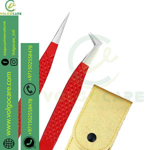 Pinzas de Punta inclinada de precisión profesional 2024 fabricadas con acero inoxidable disponibles en todos los colores y estilos - Product Image 5
