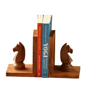 Chess Horse Bookend A Perfect Book Shelve Decorative Accent Piece Ideal For Organizing Your Favorite Books Magazine Or Document