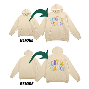 Custom Unisex Heavyweight <b>Hoodie</b> 100% Cotton Blank No String Plain <b>Men</b> Oversized Hoodies Sweatshirt - Product Image 5