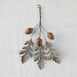 Ornement de Noël suspendu en fer forgé fait main, design moderne, design personnalisé, décoration de Noël pour arbre de Noël - Product Image 1