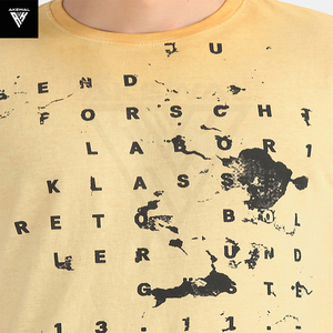 Camiseta de manga corta con cuello redondo 100% algodón personalizada para hombre, serigrafía de alta calidad, cree su marca con nosotros - Product Image 5