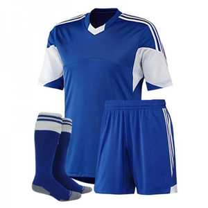 Tenue de sport d'été unisexe pour enfants et adultes, maillot de football, protège-jambes, shorts, chaussettes, hauts, coupe automatisée - Product Image 3