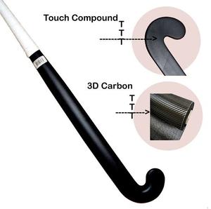 Palo de hockey de campo de fibra de carbono de juego óptimo 3D de calidad superior de alto rendimiento para todas las estaciones-Verano invierno otoño - Product Image 1