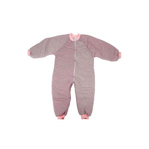 Sacco a pelo a righe rosa per età 13-16