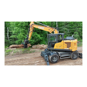 Case pelle sur roues équipement de construction hydraulique puissant machine fiable pour creuser levage nivellement projets de routes urbaines - Product Image 2