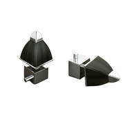 Embout de tringle à rideau de créateur fantaisie/accessoires de rideau/embout de tringle à rideau pour porte et fenêtre décor à la maison Style luxueux