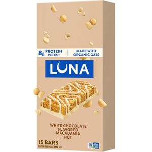 Clif, Bar Luna Chocolat Blanc Macadamia, 15 unités, 25,35 onces - Product Image 3