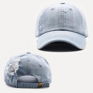 Gorra de Béisbol Unisex 100% Algodón, Estilo Vintage, Lavada, Transpirable e Impermeable, Ajustable, para Primavera/Verano - Product Image 1