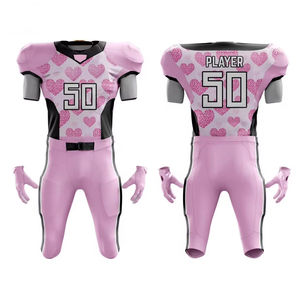 Custom Logo Quick Dry Team Wear American <b>Football</b> Uniform Fully Sublimated Printed American <b>Football</b> Uniform - Product Image 2