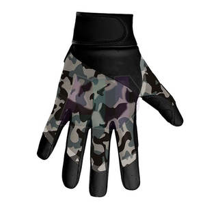 Guantes de Fútbol Americano de Cuero de Alta Gama con Ajuste Soportado, Sensación Ligera y Agarre Mejorado para Rendimiento en Todo Tipo de Clima - Product Image 3