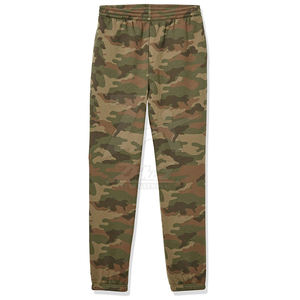 Pantalon de survêtement en molleton de coton pour homme, taille plus, logo personnalisé, taille mi-haute élastique, vêtements de sport décontractés, séchage rapide, respirant, hiver, extérieur - Product Image 1