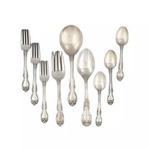 Ensemble de couverts en métal de qualité supérieure, poignée de concepteur finition brillante ensemble de couverts fabriqués à la main - Product Image 2