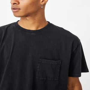 Camiseta de algodón jersey, nuevo estilo casual, algodón orgánico puro para hombre, camiseta 100% algodón, camiseta barata, jersey, ropa personalizada. - Product Image 5