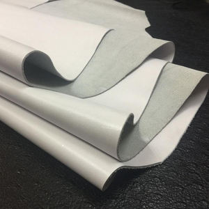 Nappa Cow <b>Leather</b> Soft Black <b>White</b> Full Grain Genuine Cowhide Bright Smoosth Napa <b>Leather</b> 2023 <b>Design</b> - Product Image 5