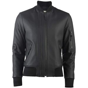 Veste en cuir pour homme de qualité supérieure, modèle haut de gamme, cuir véritable, la plus populaire, qualité personnalisée, respirante, veste en cuir pour homme - Product Image 1