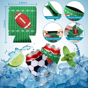 Waterproof Neoprene Beer <b>Can</b> <b>Cooler</b> Sleeve Insulated Beverage Holder Portable Drink <b>Can</b> Holder - Product Image 2