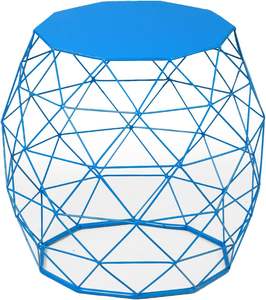 โต๊ะกาแฟโลหะสไตล์หรูหราตกแต่งด้วยมือเหมาะสำหรับการตกแต่งภายในบ้านร้านกาแฟและสำนักงาน - Product Image 4