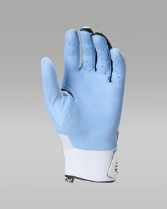 Gants de frappeur de baseball antidérapants en cuir de chèvre Évacuation de l'humidité et adhérence supérieure Gant de frappeur de balle souple Logo personnalisé pour jeunes et adultes - Product Image 3