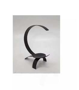 เชิงเทียนเหล็กสีดำด้านสำหรับตกแต่งบ้านดีไซน์เนอร์ทันสมัยสีดำด้านสุดหรูสินค้ามาใหม่ - Product Image 6