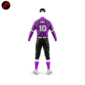 2023 Men's Custom Logo Baseball Uniform OEM ODM Quick Dry Digital Print Anti-Bacterial Anti-UV Breathable <b>Light</b> Weight Winter - Product Image 3