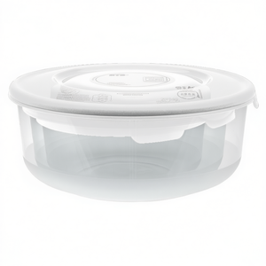 Tontarelli Set of 3 White Food <b>Storage</b> & <b>Containers</b> 500ml 1.0lt 1.7lt for FAMILY 9040669112 - Product Image 2
