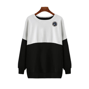 Recién llegado, sudadera de lana francesa de talla grande, ropa de calle informal con cuello redondo y logotipo personalizado para invierno, sudadera teñida lisa - Product Image 1