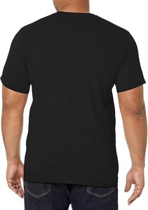 Camiseta ajustada de manga corta de algodón para hombre, camisa de cuello redondo de alta calidad con Logo personalizado, camisetas de gran tamaño Unisex - Product Image 2