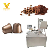 Machine de remplissage professionnel pour capsules de café, appareil d'emballage, ligne de Production, KV Kcup