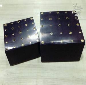 Belle boîte décorative en verre acrylique faite à la main avec couvercle de haute qualité tendance aux états-unis - Product Image 6