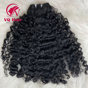 ผมต่อแบบลอนของคนผม100% บริสุทธิ์จากเวียดนามและพม่าสำหรับต่อผมคนผิวเรียบเนียนนุ่ม - Product Image 5