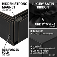 Boîte en carton ondulé personnalisée avec logo en feuille d'or en relief pour vêtements, chaussures, chaussettes – Emballage pliable de luxe pour envoi postal