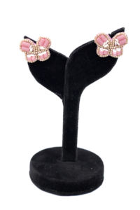 ต่างหูทรงแก้วเบียร์คุณภาพส่งออก ประดับมุกและคริสตัล เครื่องประดับสำหรับงานปาร์ตี้และงานเทศกาล ปี 2026 - Product Image 4