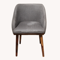 Chaises longues relaxantes au design moderne, structure en bois, rembourrage en tissu, canapé, chaise, meubles de salon Inde