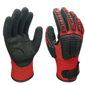 Guantes DE SEGURIDAD personalizados para campos petrolíferos, guantes mecánicos resistentes a Cortes y perforaciones, guantes de trabajo industrial TPR OEM y ODM - Product Image 3