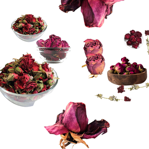 ดอกกุหลาบแห้งสีแดง | กลีบดอกสีแดงคุณภาพสูงจากฟาร์มออร์แกนิก - Product Image 2