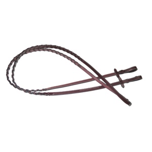 Riendas con cordones de cuero hechas a mano de caballo duraderas de alta calidad - Product Image 3