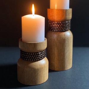 Antique Écorce Bois Chunky Pilier Stand pour Home Decor Noël-Prix d'usine de gros pour les fêtes et événements - Product Image 5