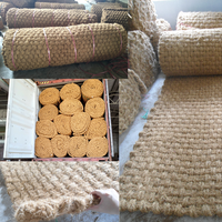 99 Gold DATA Meilleur prix Vente en gros de tapis en fibre de coco naturelle rouleau de noix de coco/tapis de coquille de noix de coco napperon de yoga