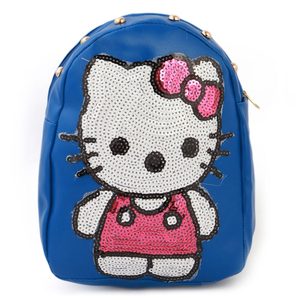 กระเป๋าเป้เด็กผู้หญิง (7572-C) สีฟ้า - Product Image 2